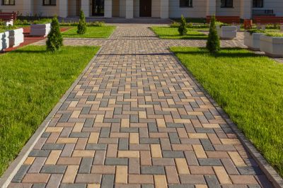 Brick Hardscape Construction in Manchester, NH