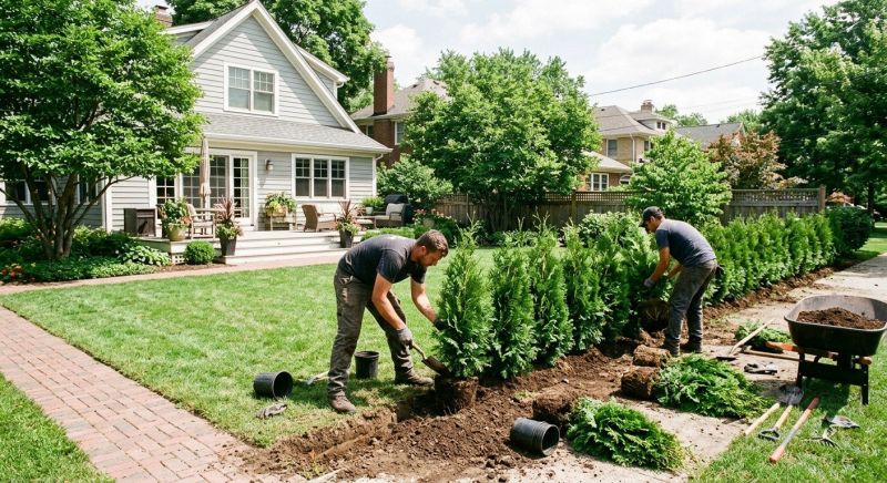 Boxwood Planting in Ventura County, CA