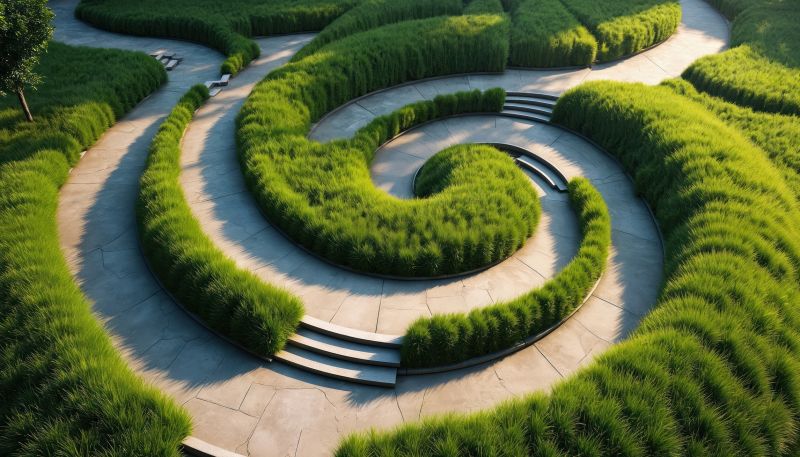 Elegant Hardscape Features