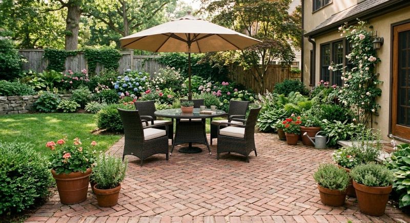 Patio Brick Installation in Danbury, CT