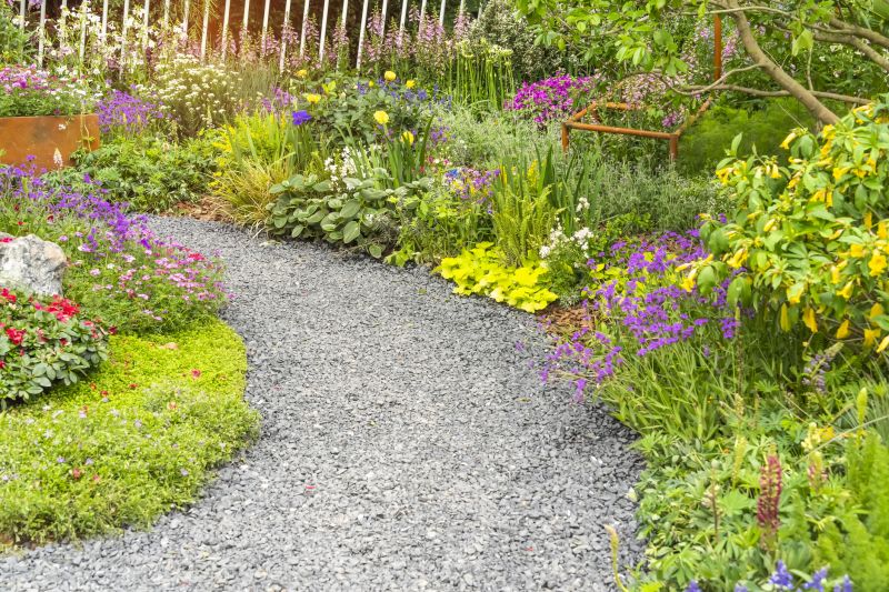 Pea Gravel Pathway